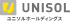 ユニソルホールディングス（旧：フルサト・マルカホールディングス株式会社）のロゴ