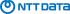 NTTデータのロゴ