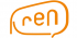ren（旧：株式会社クオーターバック）のロゴ